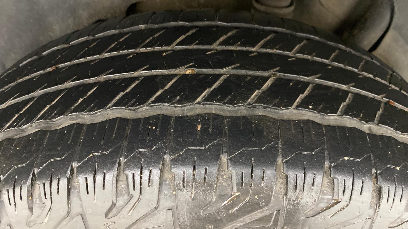 2019 Tata Harrier XZ 2.0L Kryotec, Diesel, Manual, 36,516 km, Right Rear Tyre Tread