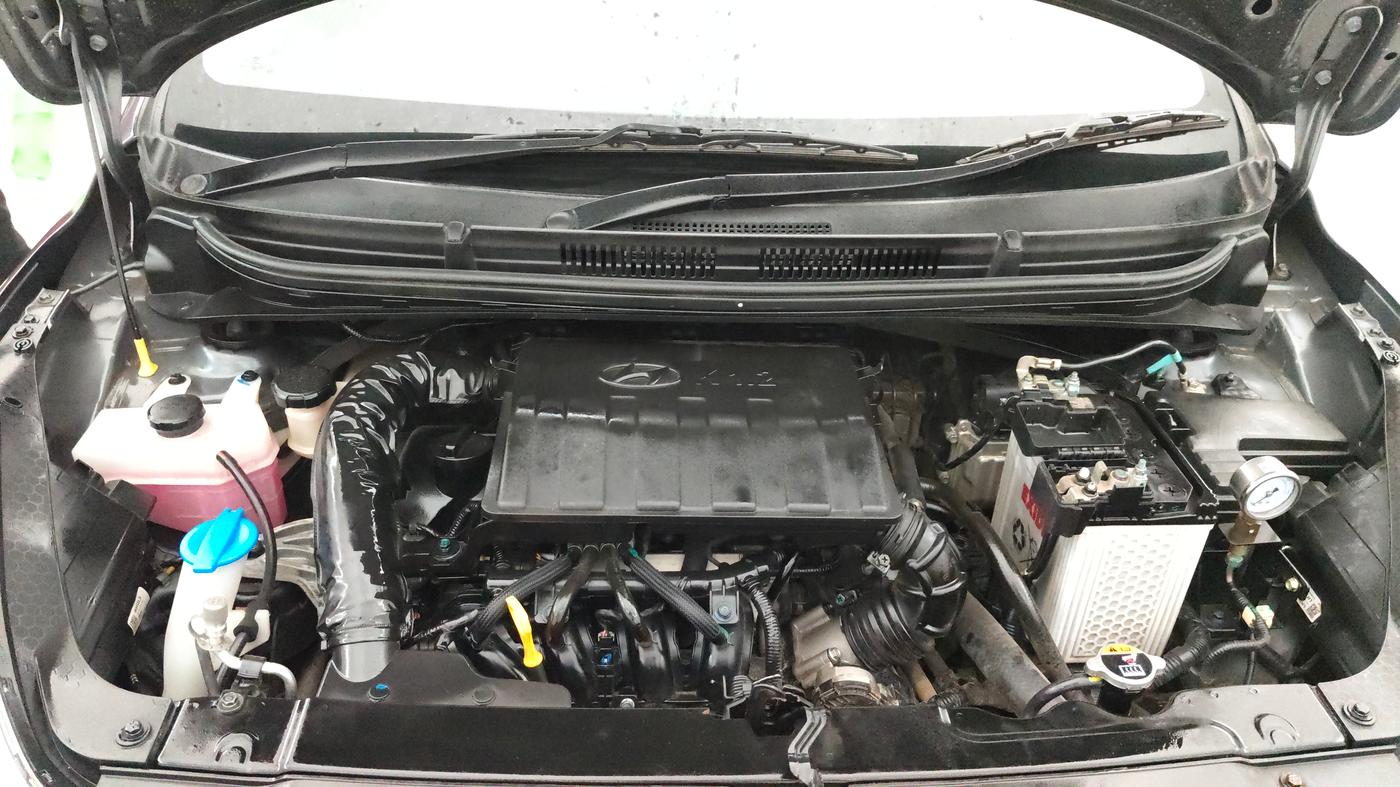 2021 Hyundai GRAND I10 NIOS SPORTZ 1.2 KAPPA VTVT CNG, CNG, Manual, 38,657 km, Engine View