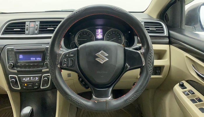 2014 Maruti Ciaz ZXI AT, CNG, Automatic, 83,357 km, Steering Wheel Close Up