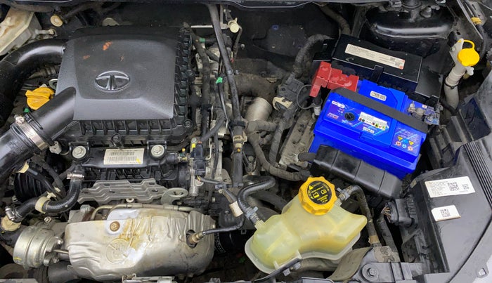 2021 Tata NEXON XZA PLUS (O) PETROL DARK EDITION, Petrol, Automatic, 43,284 km, Engine View - Left