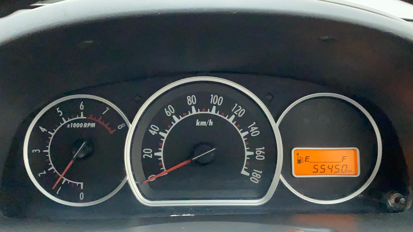 2011 Maruti Alto K10 VXI, Petrol, Manual, 55,450 km, Odometer Image