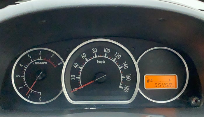 2011 Maruti Alto K10 VXI, Petrol, Manual, 55,450 km, Odometer Image