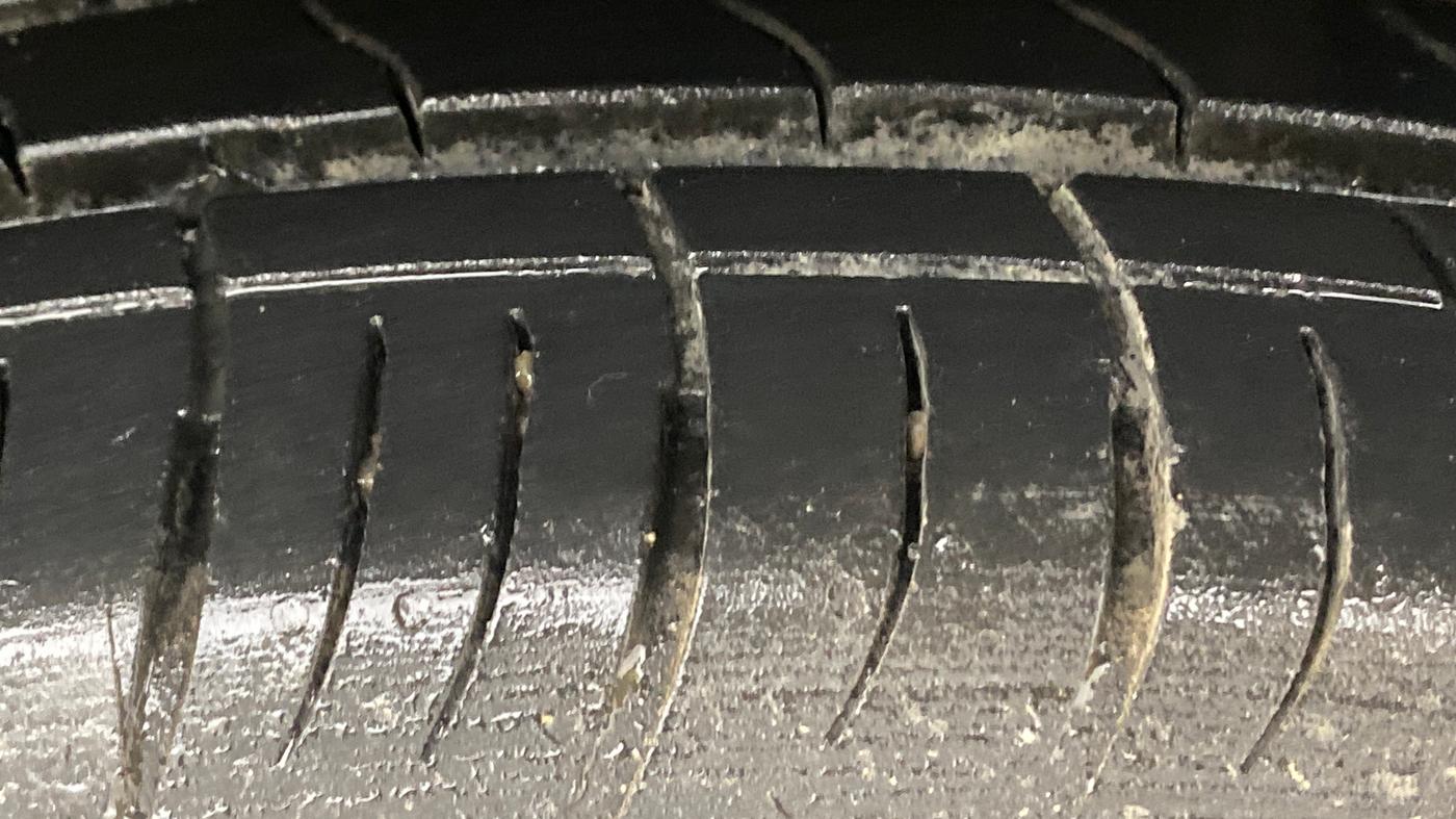 2019 Maruti Vitara Brezza ZDI AMT, Diesel, Automatic, 76,481 km, Left Rear Tyre Tread
