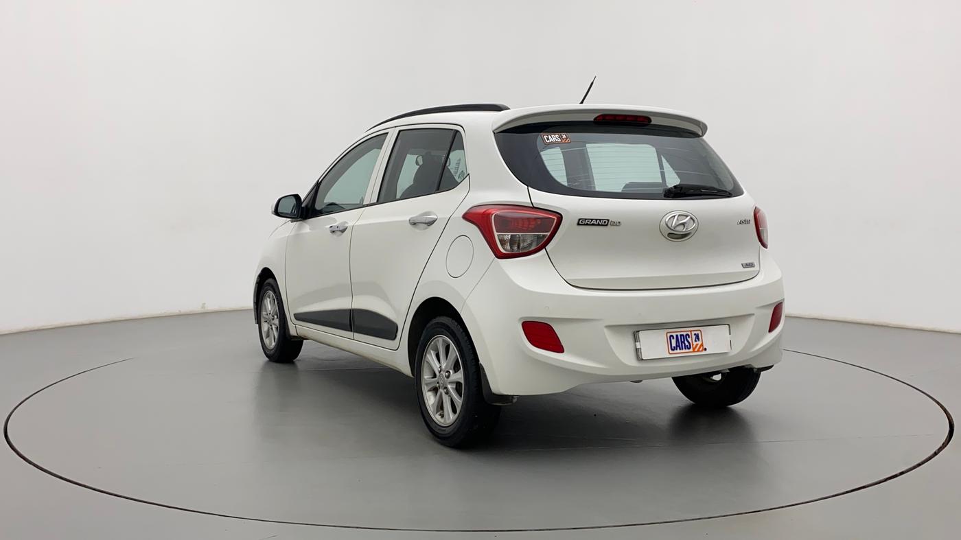2015 Hyundai Grand i10 ASTA AT 1.2 KAPPA VTVT, Petrol, Automatic, 77,395 km, Left Back Diagonal