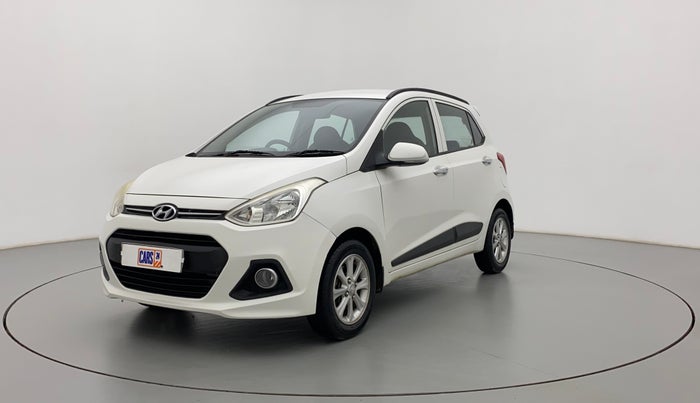 2015 Hyundai Grand i10 ASTA AT 1.2 KAPPA VTVT, Petrol, Automatic, 77,395 km, Left Front Diagonal