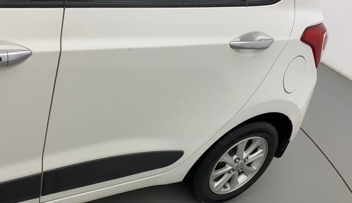 2015 Hyundai Grand i10 ASTA AT 1.2 KAPPA VTVT, Petrol, Automatic, 77,395 km, Rear left door - Minor scratches