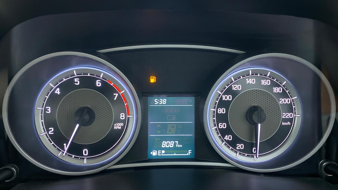 2019 Maruti Dzire VXI, Petrol, Manual, 8,206 km, Odometer Image