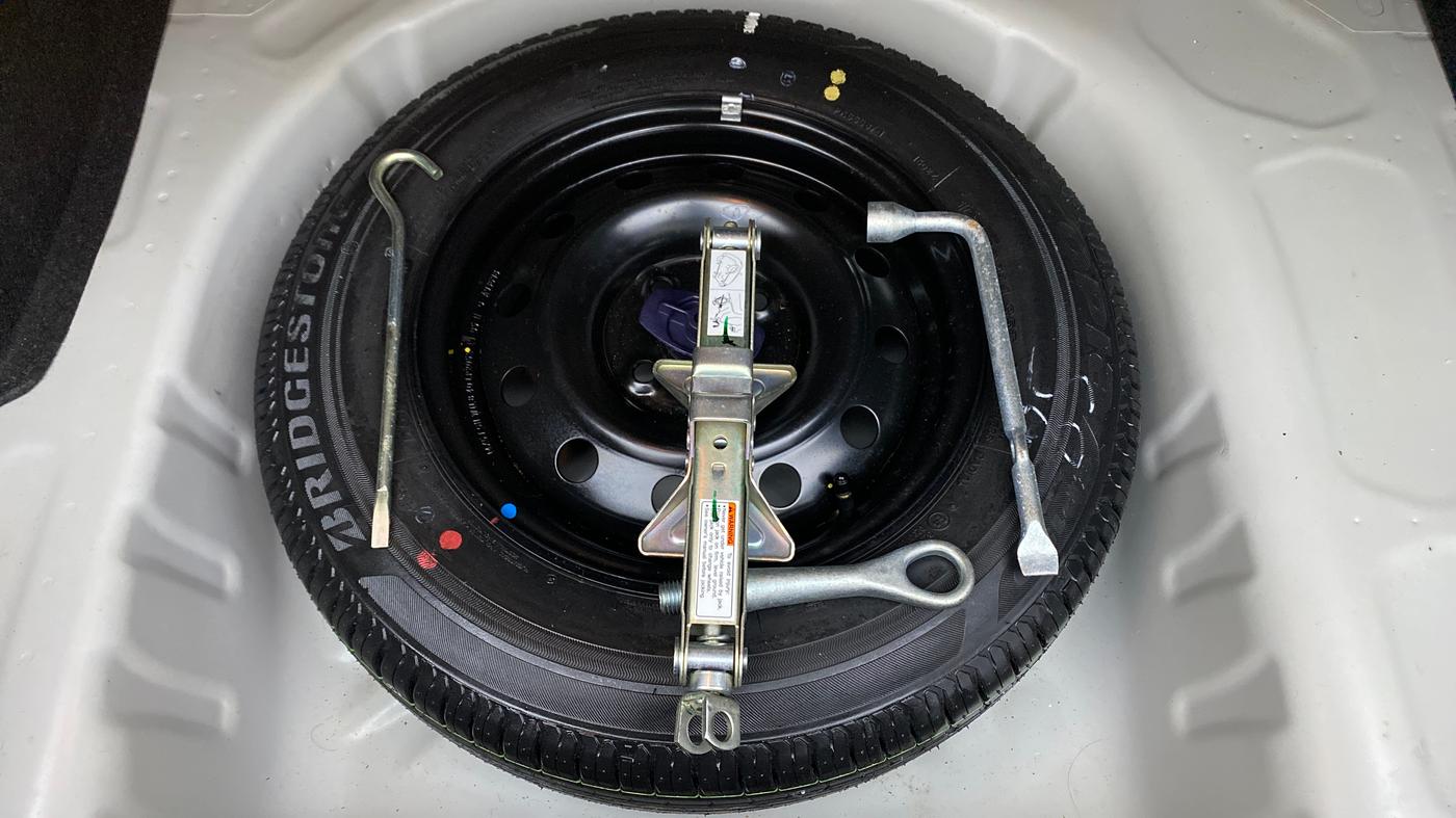 2019 Maruti Dzire VXI, Petrol, Manual, 8,206 km, Spare Tyre