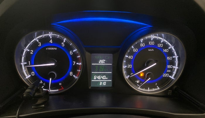 2017 Maruti Baleno DELTA PETROL 1.2, Petrol, Manual, 64,600 km, Odometer Image
