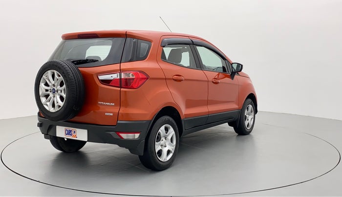2014 Ford Ecosport 1.5 TREND TDCI, Diesel, Manual, 1,23,160 km, Right Back Diagonal (45- Degree) View