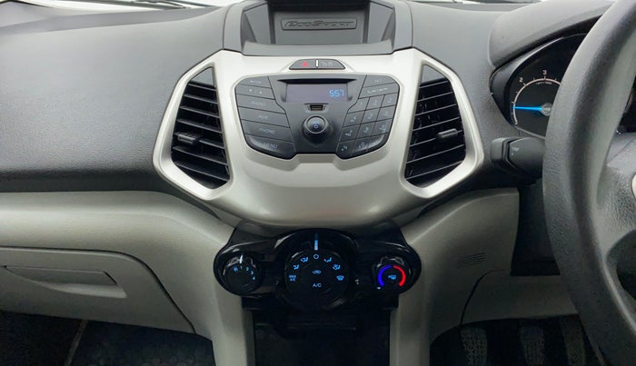 2014 Ford Ecosport 1.5 TREND TDCI, Diesel, Manual, 1,23,160 km, Air Conditioner