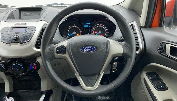 2014 Ford Ecosport 1.5 TREND TDCI, Diesel, Manual, 1,23,160 km, Steering Wheel