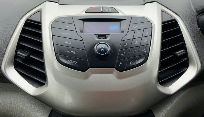 2014 Ford Ecosport 1.5 TREND TDCI, Diesel, Manual, 1,23,160 km, Infotainment System