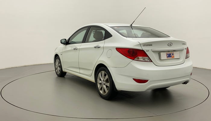 2013 Hyundai Verna FLUIDIC 1.6 VTVT SX OPT, Petrol, Manual, 35,474 km, Left Back Diagonal