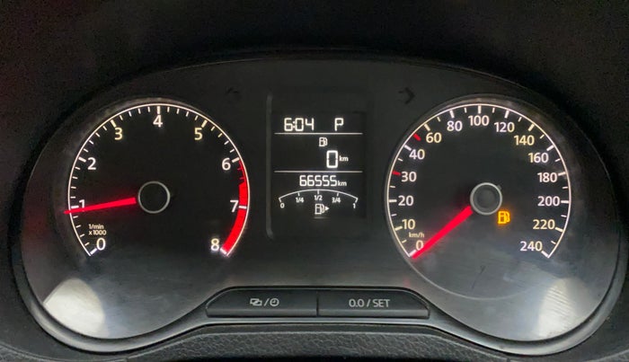2014 Volkswagen Polo GT TSI AT, Petrol, Automatic, 66,957 km, Odometer Image