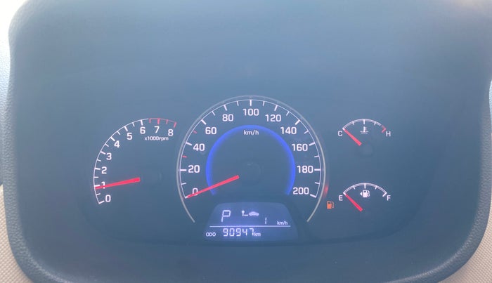 2016 Hyundai Grand i10 ASTA (O) AT 1.2 KAPPA VTVT, Petrol, Automatic, 90,912 km, Odometer Image