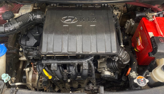 2016 Hyundai Grand i10 ASTA (O) AT 1.2 KAPPA VTVT, Petrol, Automatic, 90,912 km, Engine View