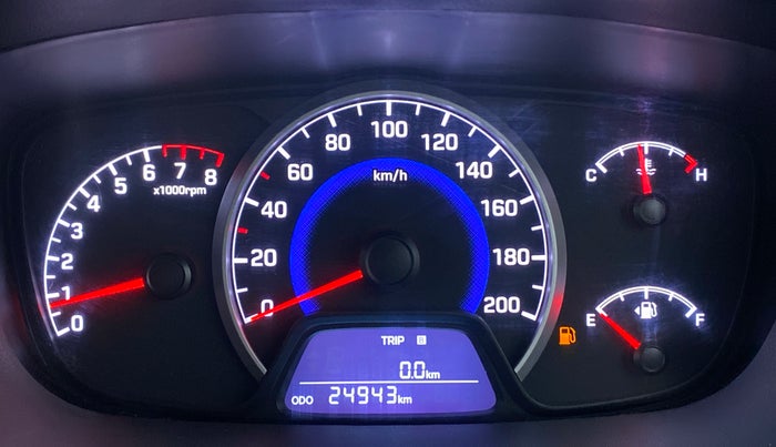 2019 Hyundai Grand i10 SPORTZ 1.2 KAPPA VTVT, Petrol, Manual, 25,012 km, Odometer Image