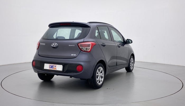 2019 Hyundai Grand i10 SPORTZ 1.2 KAPPA VTVT, Petrol, Manual, 25,012 km, Right Back Diagonal