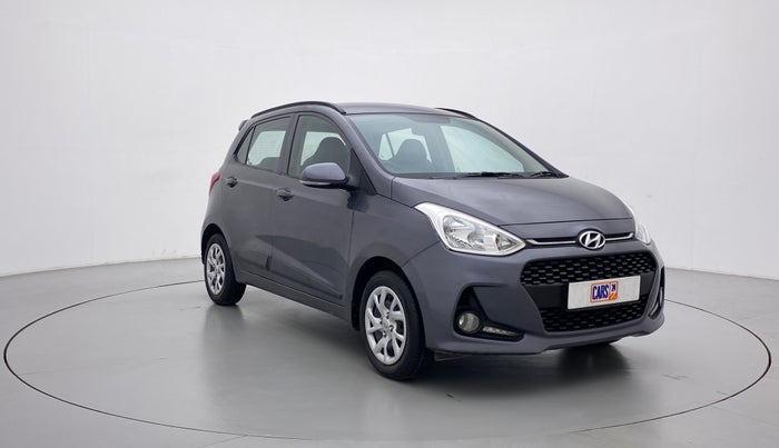 2019 Hyundai Grand i10 SPORTZ 1.2 KAPPA VTVT, Petrol, Manual, 25,012 km, Right Front Diagonal