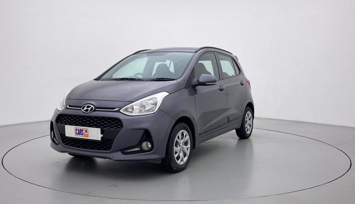 2019 Hyundai Grand i10 SPORTZ 1.2 KAPPA VTVT, Petrol, Manual, 25,012 km, Left Front Diagonal