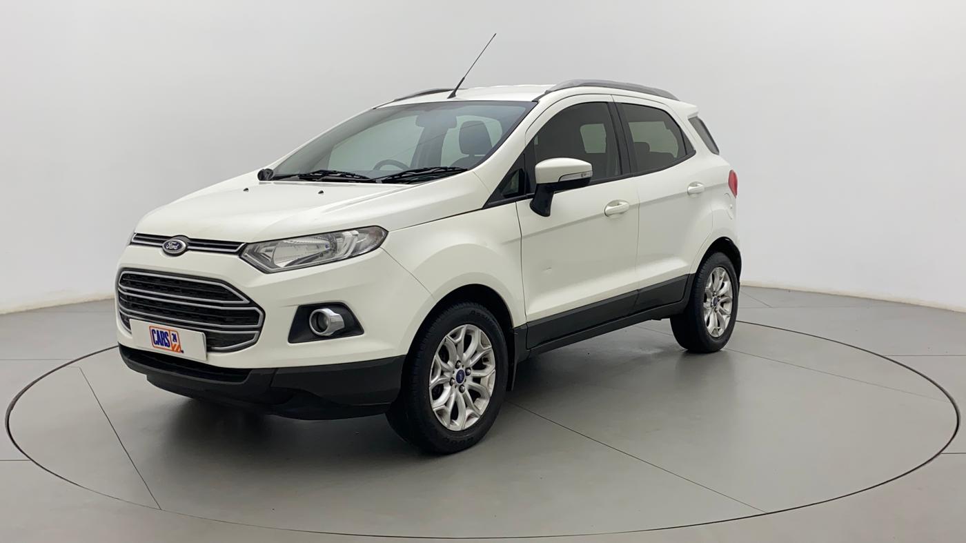 2015 Ford Ecosport TITANIUM 1.5L PETROL AT, Petrol, Automatic, 86,975 km, Left Front Diagonal