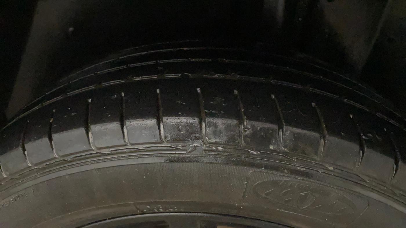 2020 MG HECTOR SHARP 1.5 DCT PETROL, Petrol, Automatic, 41,721 km, Left Rear Tyre Tread
