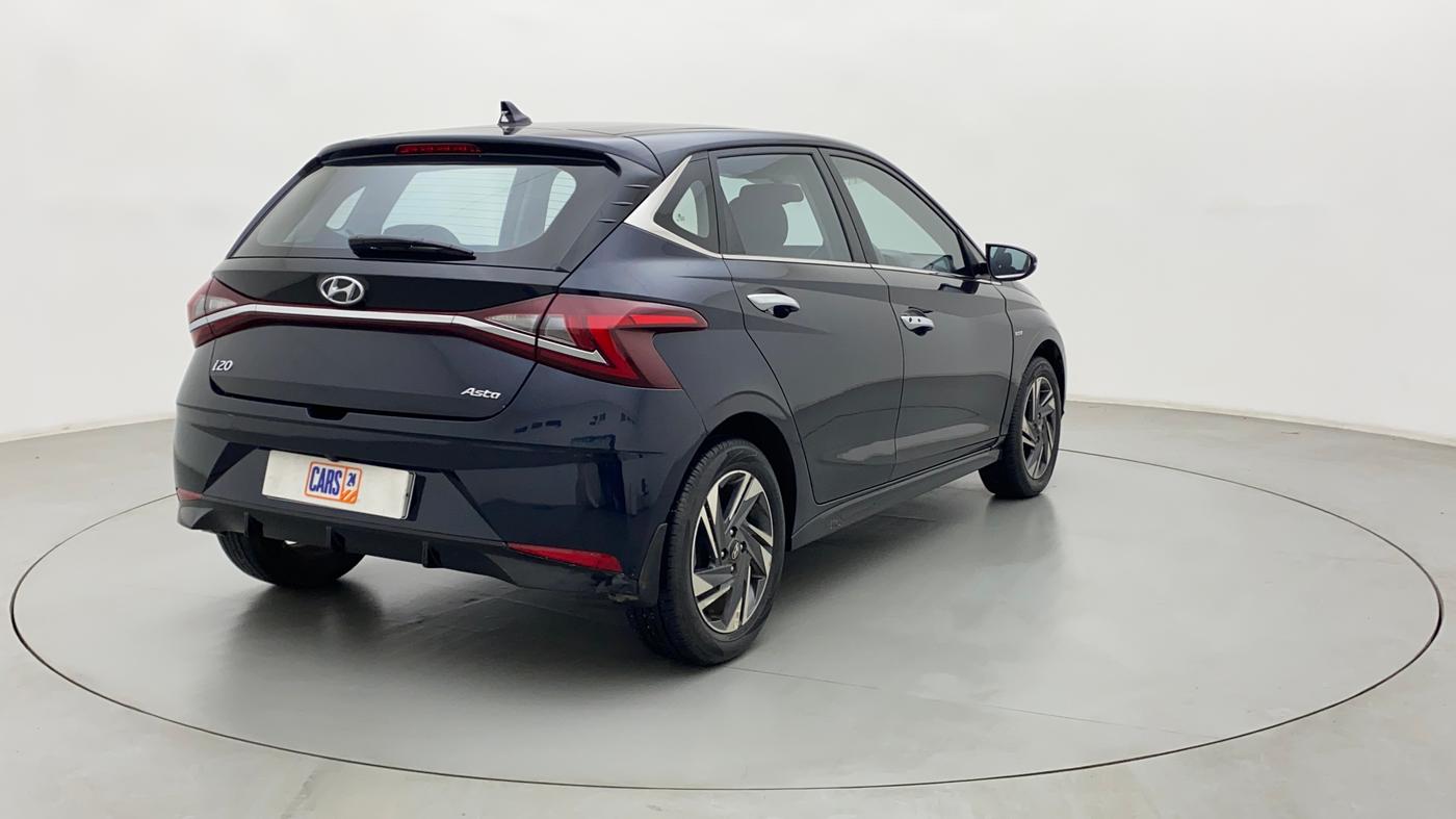 2022 Hyundai NEW I20 ASTA (O) 1.2 AT, Petrol, Automatic, 12,292 km, Right Back Diagonal