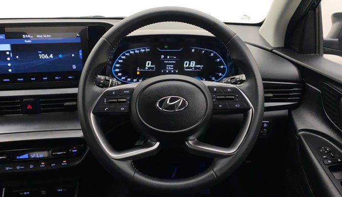 2022 Hyundai NEW I20 ASTA (O) 1.2 AT, Petrol, Automatic, 12,292 km, Steering Wheel Close Up