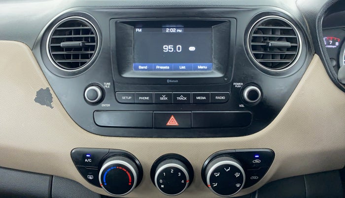 2017 Hyundai Grand i10 SPORTZ 1.2 KAPPA VTVT, Petrol, Manual, 79,770 km, Air Conditioner