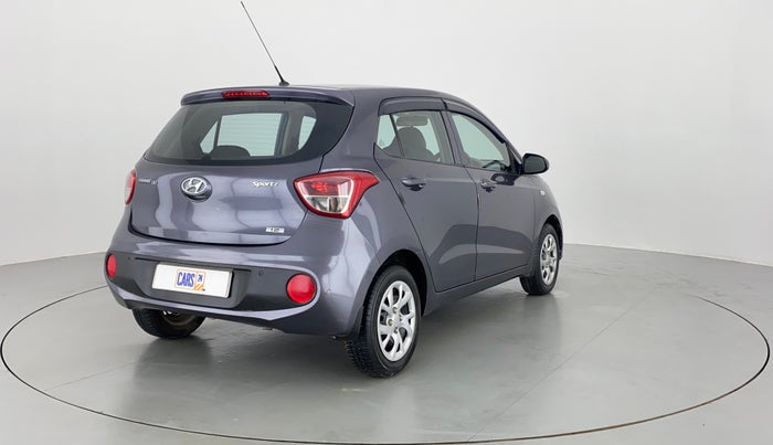 2017 Hyundai Grand i10 SPORTZ 1.2 KAPPA VTVT, Petrol, Manual, 79,770 km, Right Back Diagonal