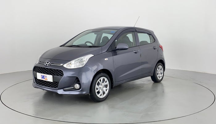 2017 Hyundai Grand i10 SPORTZ 1.2 KAPPA VTVT, Petrol, Manual, 79,770 km, Left Front Diagonal