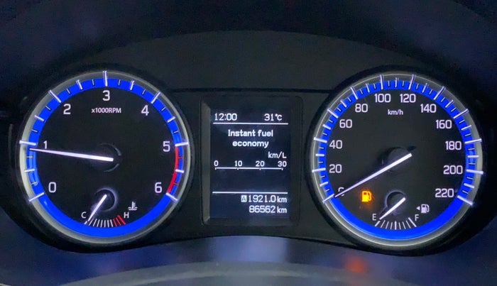 2017 Maruti S Cross SIGMA 1.3, Diesel, Manual, 86,702 km, Odometer Image