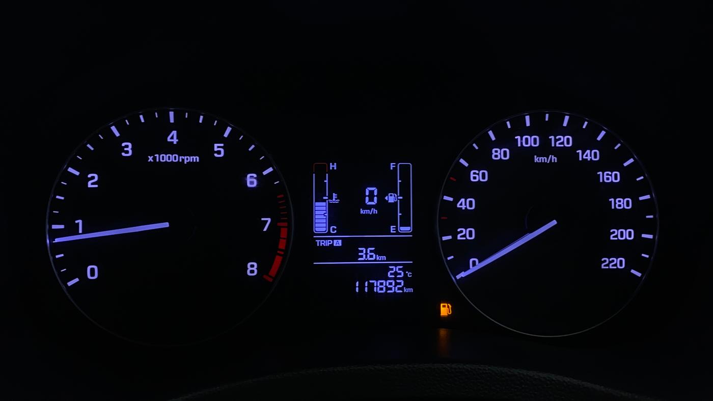 2017 Hyundai Creta SX PLUS 1.6 PETROL, Petrol, Manual, 1,17,889 km, Odometer Image