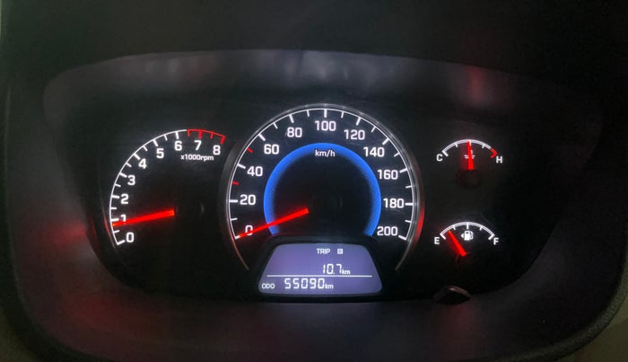 2015 Hyundai Grand i10 SPORTZ 1.2 KAPPA VTVT, Petrol, Manual, 55,078 km, Odometer Image