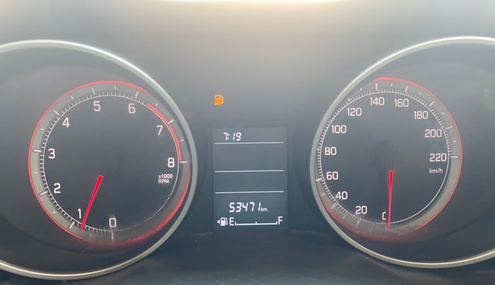 2021 Maruti Swift VXI, Petrol, Manual, 53,471 km, Odometer Image