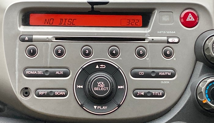 2012 Honda Jazz 1.2 SELECT I VTEC, Petrol, Manual, 69,125 km, Infotainment System