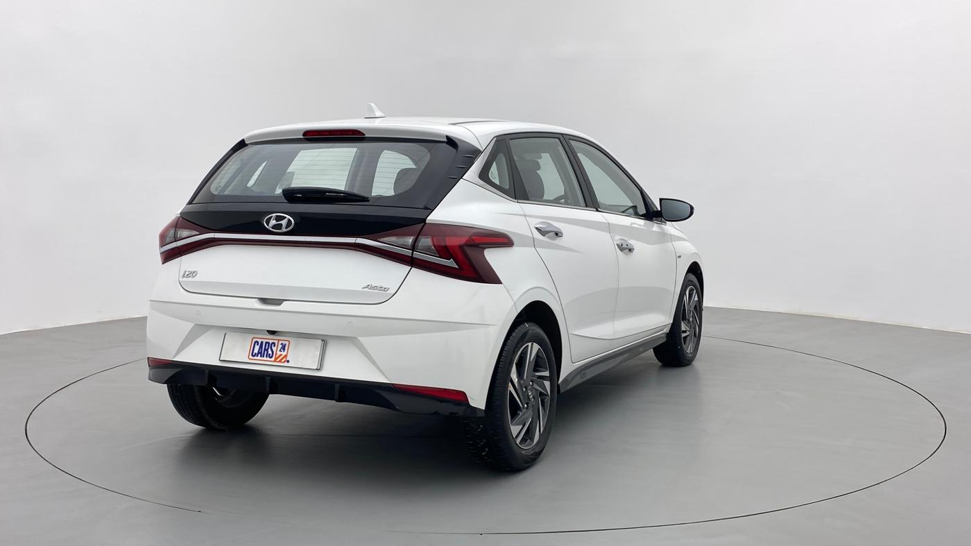 2021 Hyundai NEW I20 Asta 1.0 GDI Turbo IMT, Petrol, Manual, 9,621 km, Right Back Diagonal