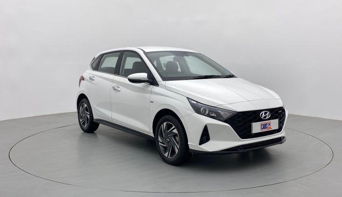 2021 Hyundai NEW I20 Asta 1.0 GDI Turbo IMT, Petrol, Manual, 9,621 km, Right Front Diagonal