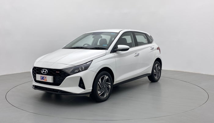 2021 Hyundai NEW I20 Asta 1.0 GDI Turbo IMT, Petrol, Manual, 9,621 km, Left Front Diagonal