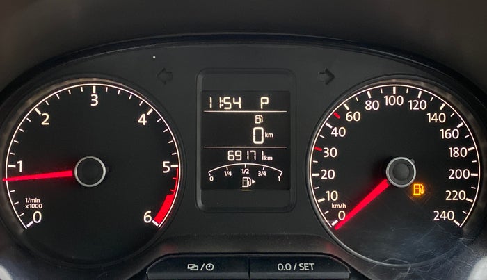 2016 Volkswagen Vento HIGHLINE TDI AT, Diesel, Automatic, 69,171 km, Odometer Image