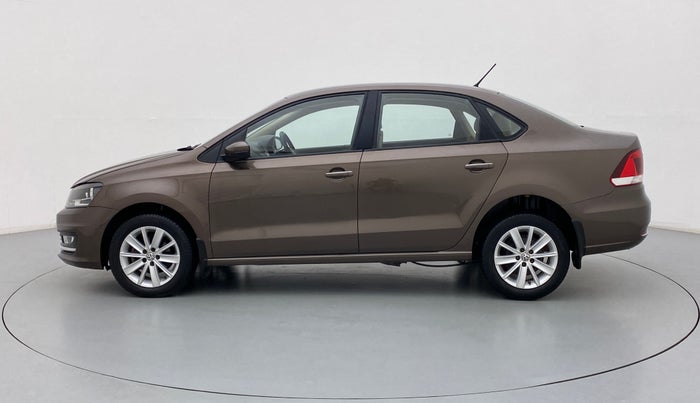 2016 Volkswagen Vento HIGHLINE TDI AT, Diesel, Automatic, 69,171 km, Left Side