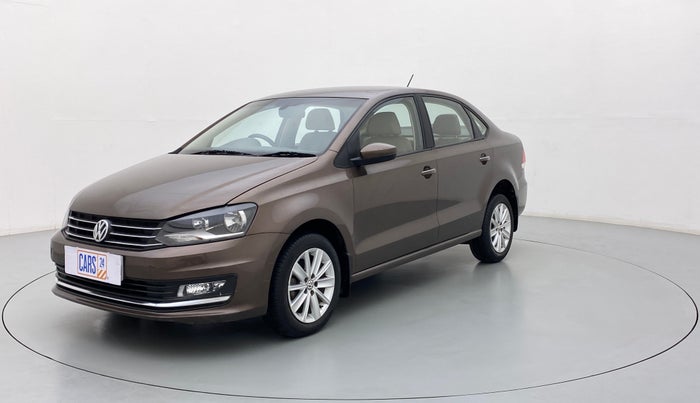 2016 Volkswagen Vento HIGHLINE TDI AT, Diesel, Automatic, 69,171 km, Left Front Diagonal