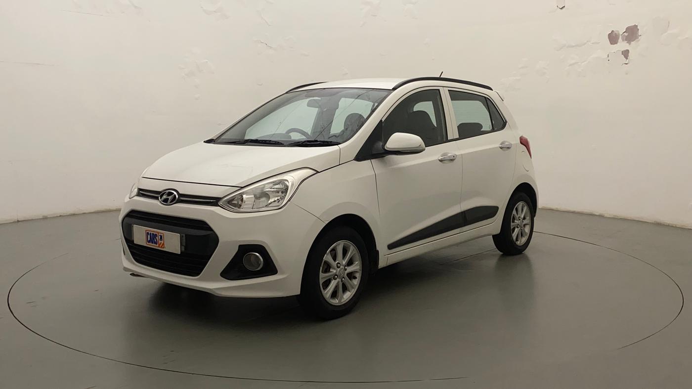 2014 Hyundai Grand i10 ASTA AT 1.2 KAPPA VTVT, Petrol, Automatic, 68,805 km, Left Front Diagonal