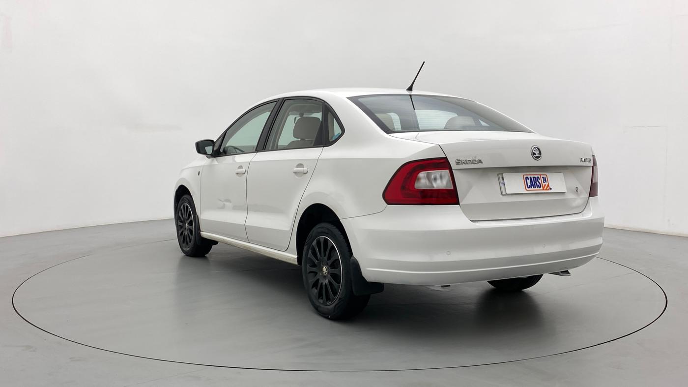 2015 Skoda Rapid ELEGANCE 1.6 MPFI MT, Petrol, Manual, 39,554 km, Left Back Diagonal