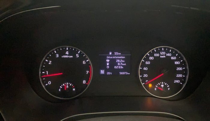 2022 KIA SELTOS HTK PLUS 1.5 IMT, Petrol, Manual, 56,000 km, Odometer Image