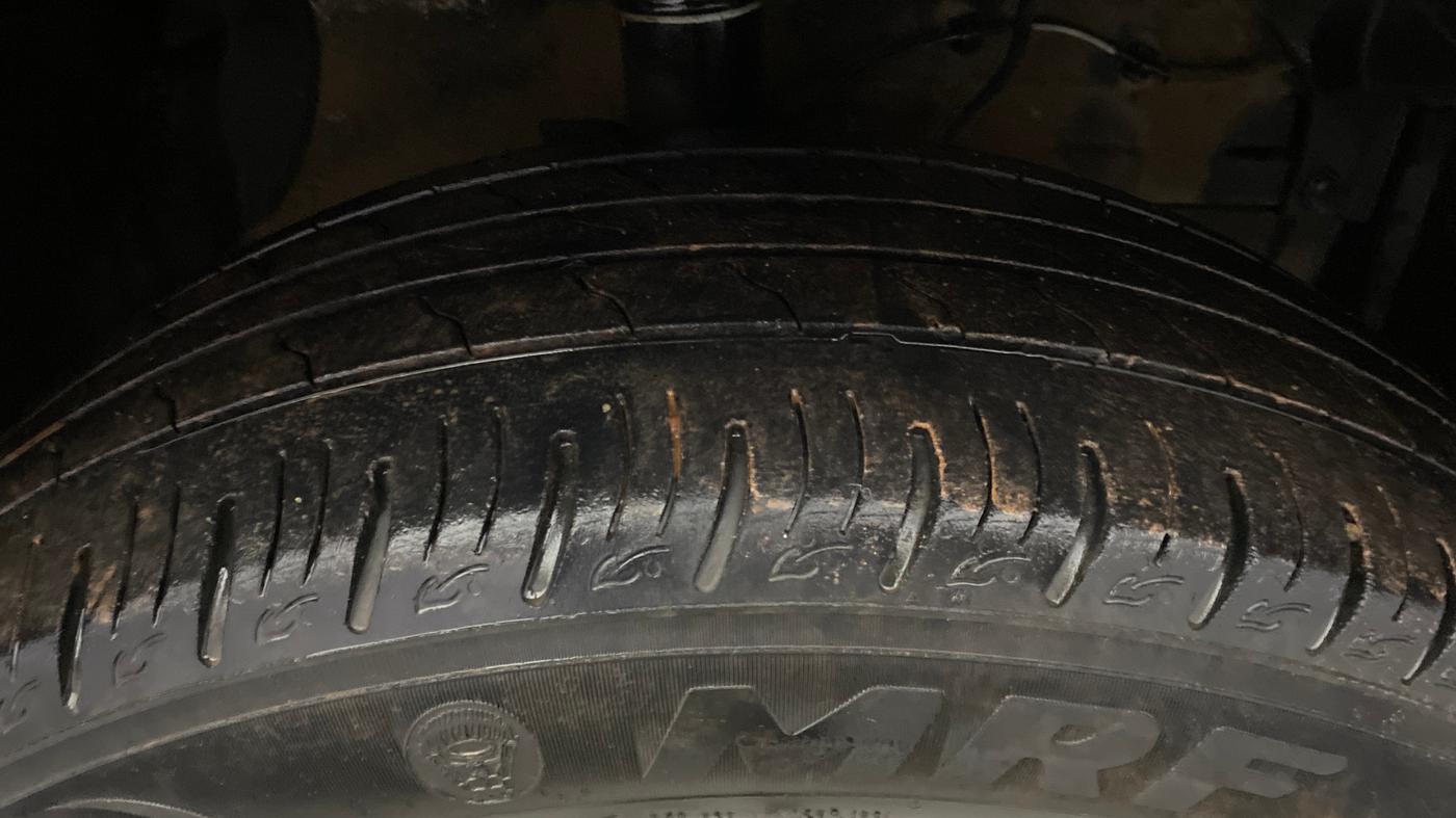 2021 Maruti Vitara Brezza LXI, Petrol, Manual, 20,608 km, Right Front Tyre Tread