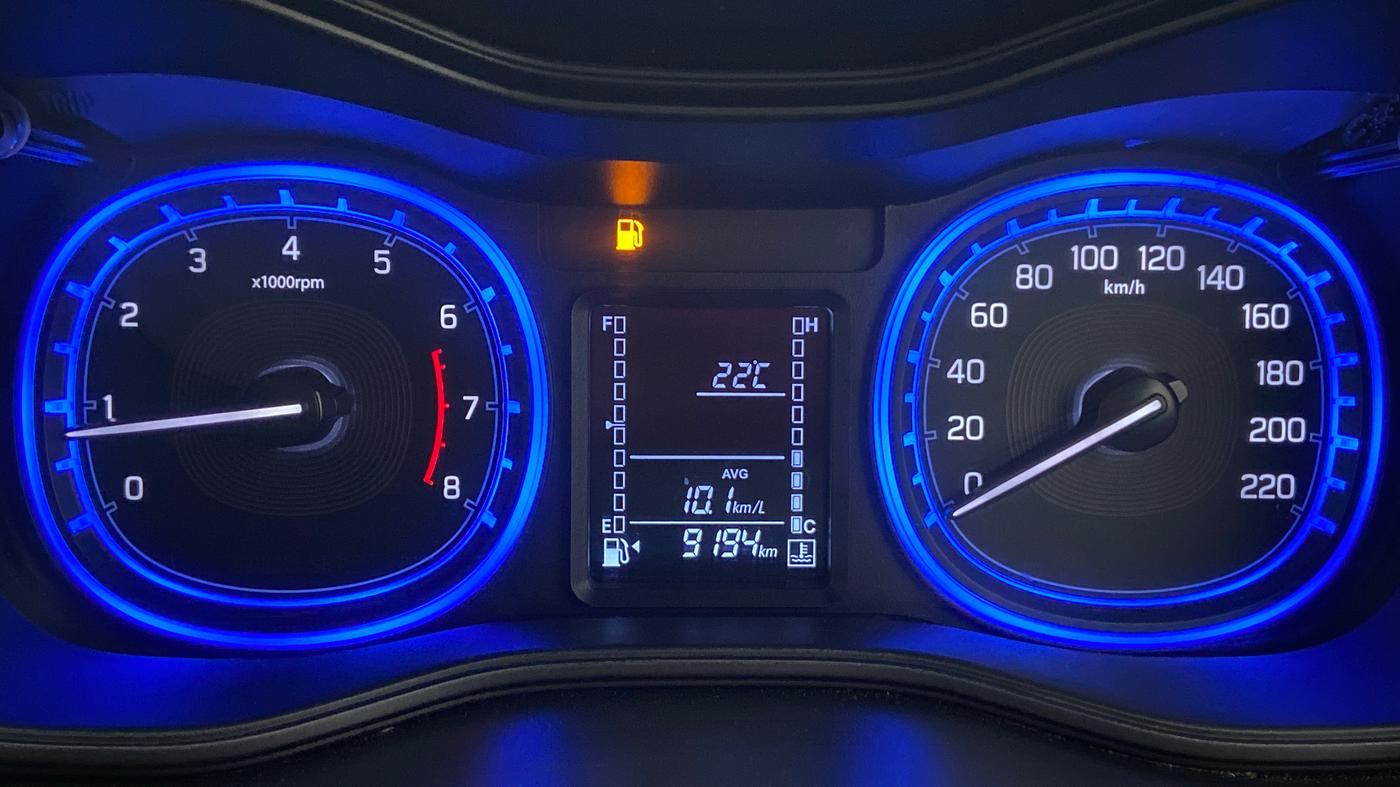 2021 Maruti Vitara Brezza ZXI +, Petrol, Manual, 9,173 km, Odometer Image