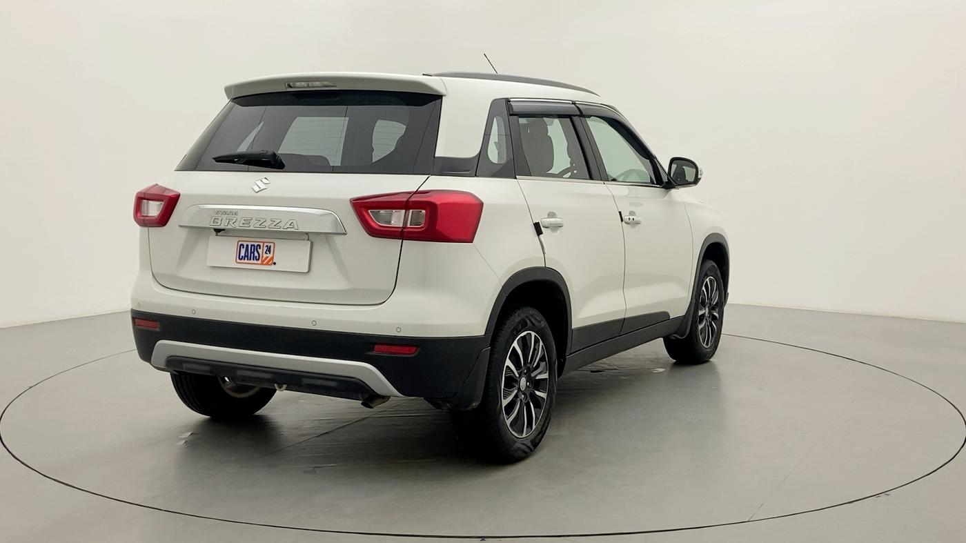 2021 Maruti Vitara Brezza ZXI +, Petrol, Manual, 9,173 km, Right Back Diagonal