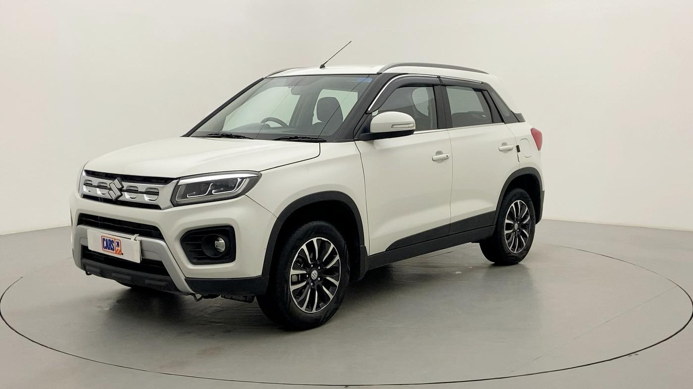 2021 Maruti Vitara Brezza ZXI +, Petrol, Manual, 9,173 km, Left Front Diagonal